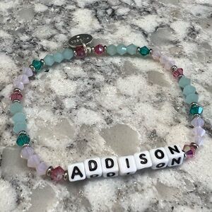 Addison little words project bracelet